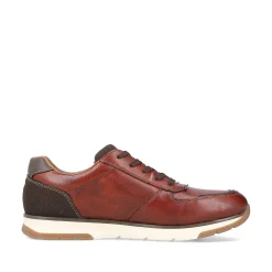 Rieker Lav Sneaker Til Mænd, Rod Brun