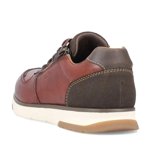 Rieker Lav Sneaker Til Mænd, Rod Brun