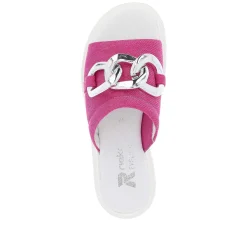 Rieker Muldyr Fuchsia Til Kvinder
