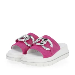 Rieker Muldyr Fuchsia Til Kvinder