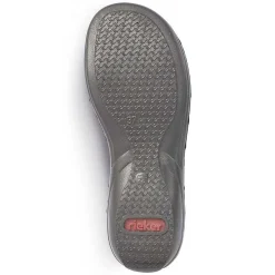 Rieker Sandaler Med Stropper Til Kvinder Kulsort
