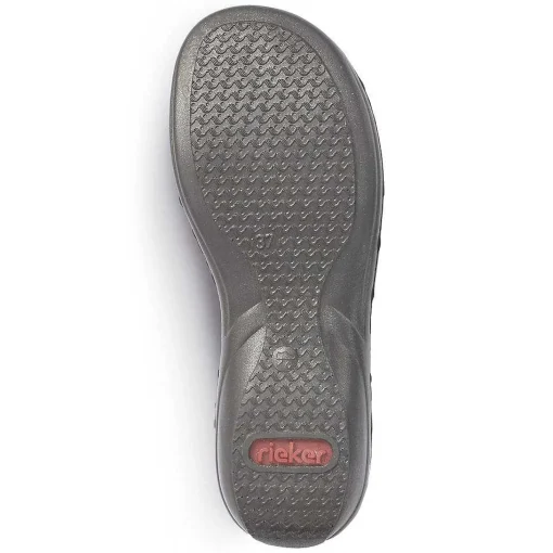 Rieker Sandaler Med Stropper Til Kvinder Kulsort