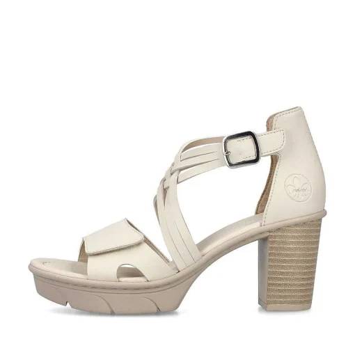 Rieker Sandaler Med Stropper Til Kvinder Cremebeige