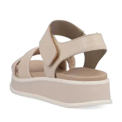 Rieker Sandaler Med Stropper Til Kvinder Cremebeige