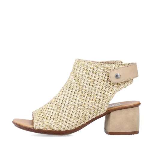 Rieker Sandaler Med Stropper Til Kvinder, Sandbeige