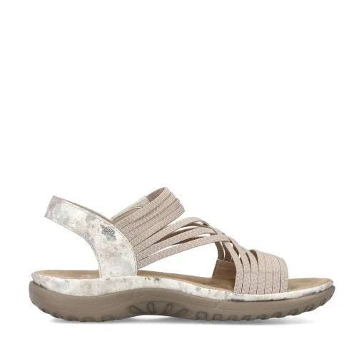 Rieker Sandaler Med Stropper Til Kvinder Cremebeige