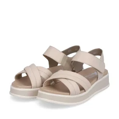 Rieker Sandaler Med Stropper Til Kvinder Cremebeige