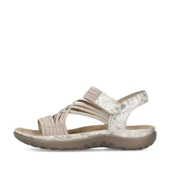 Rieker Sandaler Med Stropper Til Kvinder Cremebeige