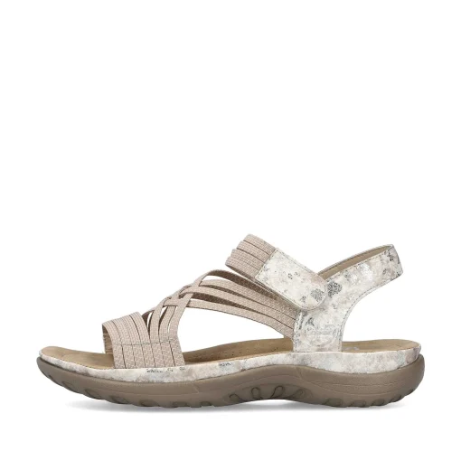 Rieker Sandaler Med Stropper Til Kvinder Cremebeige