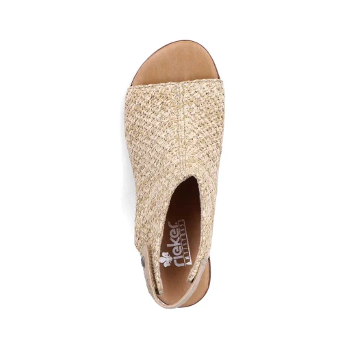 Rieker Sandaler Med Stropper Til Kvinder, Sandbeige