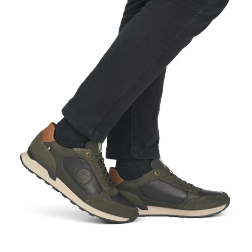 Rieker Sneaker Til Mænd Low Rainforest Green