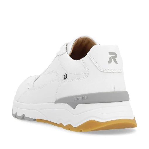 Rieker Sneaker Til Mænd Low Swan White