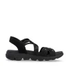 Rieker Trekkingsandaler Til Kvinder Midnight Black
