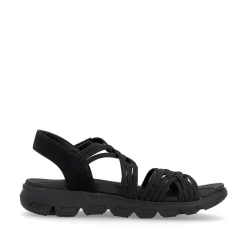 Rieker Trekkingsandaler Til Kvinder Midnight Black