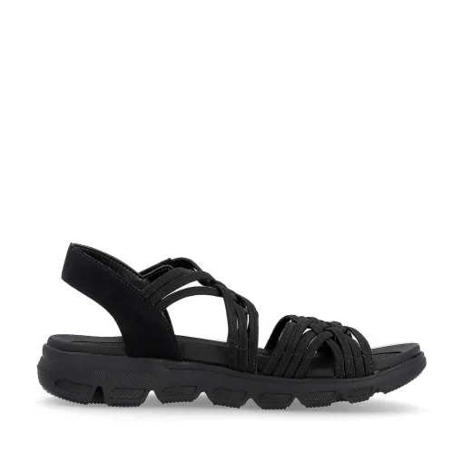 Rieker Trekkingsandaler Til Kvinder Midnight Black