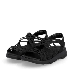 Rieker Trekkingsandaler Til Kvinder Midnight Black