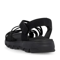 Rieker Trekkingsandaler Til Kvinder Midnight Black