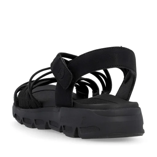 Rieker Trekkingsandaler Til Kvinder Midnight Black